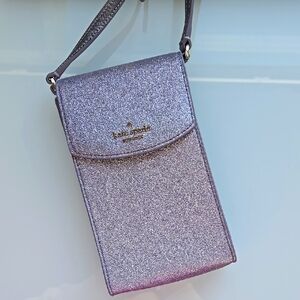 Kate Spade Glitter Crossbody Bag - Purple